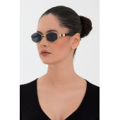 Modalucci Yeni Sezon Siyah Unisex Güneş Gözlüğü NORA - 1