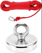 Valkyrie 50 Kg D48 Magnet Fishing 20M Halatlı Neodyum Pot Mıknatıs Seti - 1