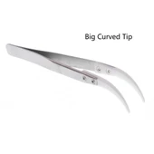 Valkyrie 3 Adet Paslanmaz Çelik Seramik Uçlu Isıya Dayanıklı Antistatik Cımbız Seti - 2