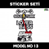 araba cıkartmaları set - sticker araba cam bagaj uyumlu et,ket kask motosiklet dolap cam uyumlu yapışkan - 1