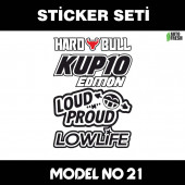 set etiket - sticker araba cam bagaj uyumlu et,ket kask motosiklet dolap cam uyumlu yapışkan - 1