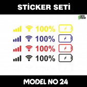 anten çekim gücü power - sticker araba cam bagaj uyumlu et,ket kask motosiklet dolap cam uyumlu yapışkan - 1