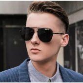 Polarize Erkek Güneş Gözlüğü Damla Model Siyah - 1