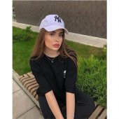 Unisex Ny Şapka Beyzbol Kep - 3