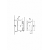 Vitra S20 Lavabo Dolabı Seti 85 Cm Parlak Beyaz - 2