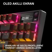 Steelseries Apex Pro Tkl Mekanik Oyun Klavyesi (2023) - İngilizce Q - 7