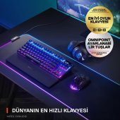 SteelSeries Apex Pro TKL Wireless (2023) Mekanik Oyuncu Klavyesi - İngilizce Q - 3
