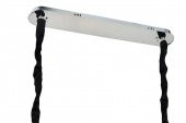 LampaLuce Regina Modern Salon Avizesi Yemek Masası Üzeri 10lu Krom 70x100cm - 6