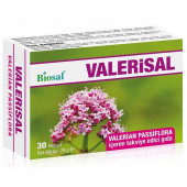 Passiflora, Kalsiyum, Melisa, Kedi Otu, Mayıs Papatyası Içeren Complex Takviye Edici Gıda Valerisal Biosal - 1