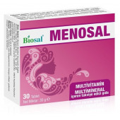 Menopoz Dönemi Multivitamin Multimineral Complex 30 Tablet Takviye Edici Gıda ( Menosal Biosal ) - 1