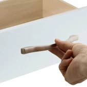 Kartaca Mobilya Çekmece Mutfak Dolap Dolabı Kapak Kulpu Kulpları Kulbu 160-192 Mm Inox Metal Kulp thumbnail 2