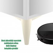 Mobilya Kanepe Sehpa Koltuk Ayağı Aytaşı Baza Ayak 20 cm (4 ADET) - 4