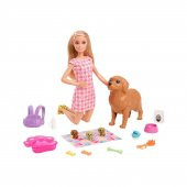 Barbie ve Yeni Doğan Köpekler Oyun Seti, Barbie ve Hayvanları - 2