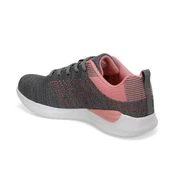 Lumberjack Kadın Siyah Gri Pembe Sneaker Memory Taban Yürüyüş Spor Ayakkabısı thumbnail 2