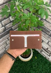 Guard Taba Patlı Tasarım Hakiki Deri Kartlık Erkek / Kadın P5239 - 2