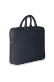 Guard Lacivert  Laptop Girişli Hakiki Deri Evrak Çantası Erkek / Kadın P1886 thumbnail 5