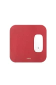 Guard Kırmızı Hakiki Deri Mouse Pad 22X22 cm P22X22 - 1