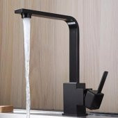 Venita T-mix Yüksek Gövdeli Mutfak Evye Batarya Siyah - 2