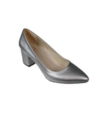 YAZKIŞ Kadın Siyah Cilt 5cm Topuklu Abiye Düğün Nişan Anne Ayakkabısı thumbnail 10