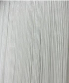 MAKARNA MODEL SİMLİ KIRIK BEYAZ RENK HAZIR DİKİLMİŞ PİLELİ TÜL PERDE 300*260 thumbnail 1