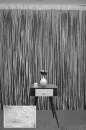 DÜZ İP  MODEL KIRIK BEYAZ RENK HAZIR İP PERDE 300*270 thumbnail 3