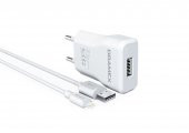 Dramex D11L 1.1A Lightning Şarj Adaptörü & Şarj Data Kablosu (Dramex Syrox Üretimidir) - 1