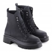 Vojo 1109 Rahat Sıcak Taban Bağcıklı Kadın Botu - 4