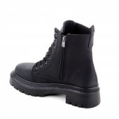 Vojo 1109 Rahat Sıcak Taban Bağcıklı Kadın Botu - 8