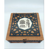 LEBLEBİCİ HANIM MEŞHUR ÇORUM LEBLEBİSİ 12'LU SET ÖZEL AHŞAP KUTULU 1500 Gr - 1