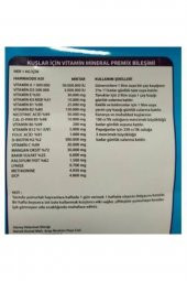 20gr. Kızıştırıcı Vitamin Ilyas Yıldırım Yerli Üretim. Tüm Hayvanlar Için - 5