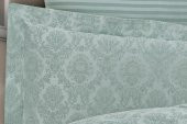 Finezza Monaco Bambu Jakar Kumaş Mint ikili Oksford 60x80 cm Yastık Kılıfı -1326 - 2