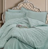Finezza Monaco Bambu Jakar Kumaş Mint ikili Oksford 60x80 cm Yastık Kılıfı -1326 - 6
