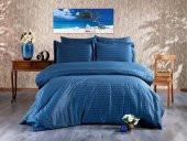 Finezza Odesa Bambu Jakar Kumaş İndigo ikili Oksford 60x80cm Yastık Kılıfı -1329 - 6