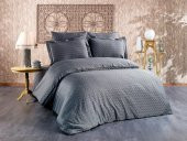 Finezza Odesa Bambu Jakar Kumaş Füme ikili Oksford 60x80 cm Yastık Kılıfı - 1331 - 6