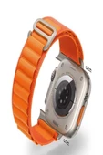 Apple Watch 38mm Renkli ​​​​KRD-74 Hasır Tokalı Kordon - 1