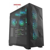 DarkFlash DLX21-MESH RGB Mid Kasa / PSU Yok - 1