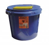 5 Adet Mavi Tıbbi Cam Atık Kutusu 3,5 Lt. - 1