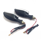 MOTOSİKLET ÜNİVERSAL LED SİNYAL BEYAZ CAMLI KTM MODEL - 2