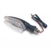 MOTOSİKLET ÜNİVERSAL LED SİNYAL BEYAZ CAMLI KTM MODEL - 3