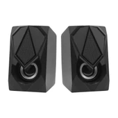 FRISBY FS-2136U 2.0 Hoparlör Sistemi RGB Led Siyah (USB) - 4
