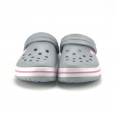 Gri Pembe Crocs Crocband Unisex Terlik - 1