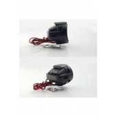 Motosiklet Sis Farı Çakar Lamba 6 Ledli Çakar + Sabit Mod ( TAKIM ) - Motorsiklet Çakar Lamba - 3