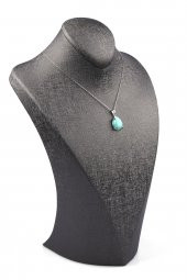 Amazonit Doğal Taş 925 Ayar Gümüş Kolye thumbnail 2