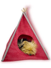 Tepee Five Köpek Evi, Köpek Barınağı, Köpek Çadırı, Minderli Köpek Yatağı - 2
