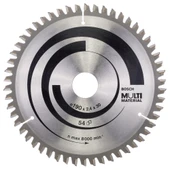 Bosch - Standard for Serisi Çoklu Malzeme için Daire Testere Bıçağı 190*30 mm 54 Diş - 1