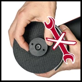 Einhell AXXIO 18/115 Q Solo Taşlama Kömürsüz 115mm 18V - Aküsüz - 5