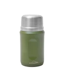 CAMPOUT ÇİFT KATMANLI YEMEK TERMOSU 600 ML SİYAH - 1