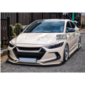 Hyundai Elentra 2016-2018 Uyumlu Yarasa Ayna Kapağı Sinyalli Piano Black Batman - 1