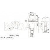 Buton 10mm DS-316 - 2