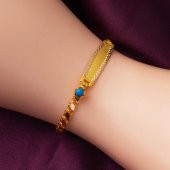 14 Ayar Altın Hediyelik Çocuk Künyesi thumbnail 2